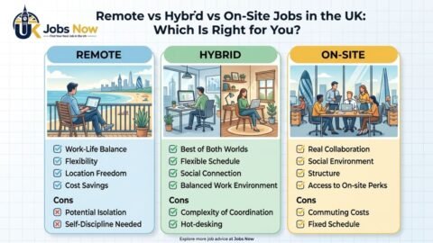 Remote vs Hybrid vs On-Site Jobs in the UK: Which Is Right for You?