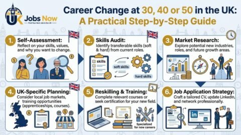 Career Change at 30, 40 or 50 in the UK: A Practical Step-by-Step Guide