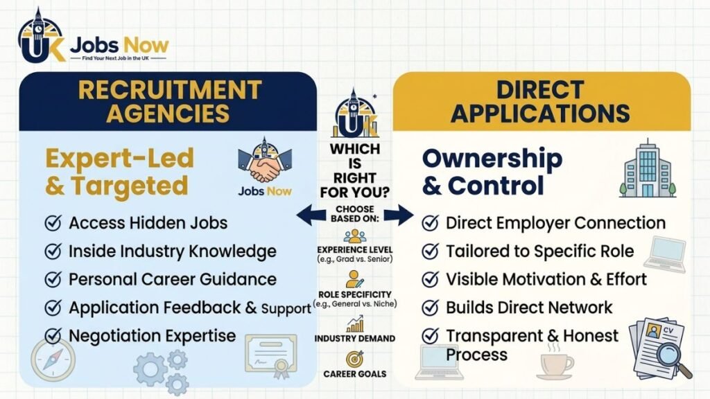 Recruitment Agencies vs Direct Applications: Which Is Right for You?