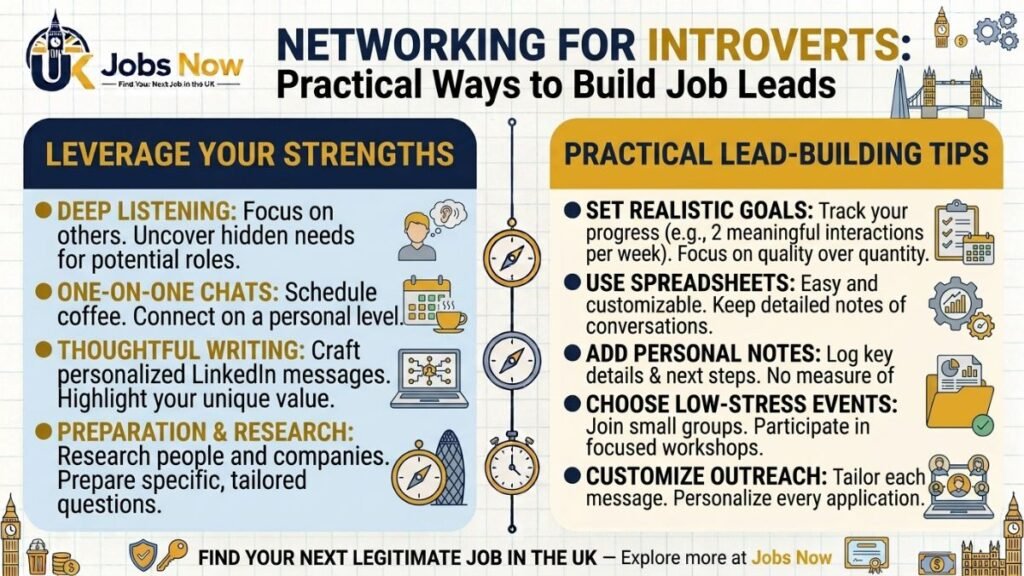 Networking for Introverts: Practical Ways to Build Job Leads