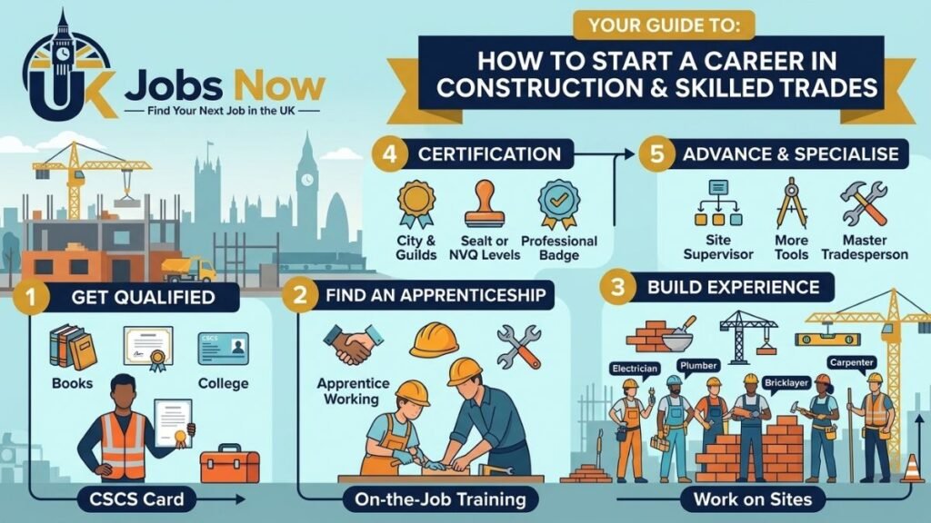 How to Start a Career in Construction and Skilled Trades