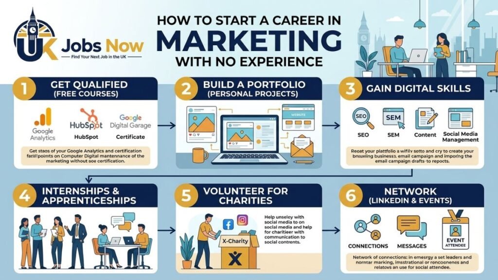 How to Start a Career in Marketing With No Experience