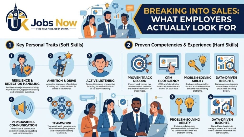 Breaking Into Sales: What Employers Actually Look For