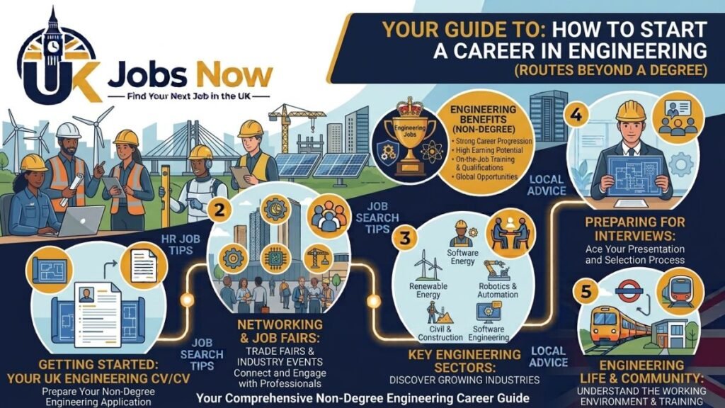 How to Start a Career in Engineering (Routes Beyond a Degree)