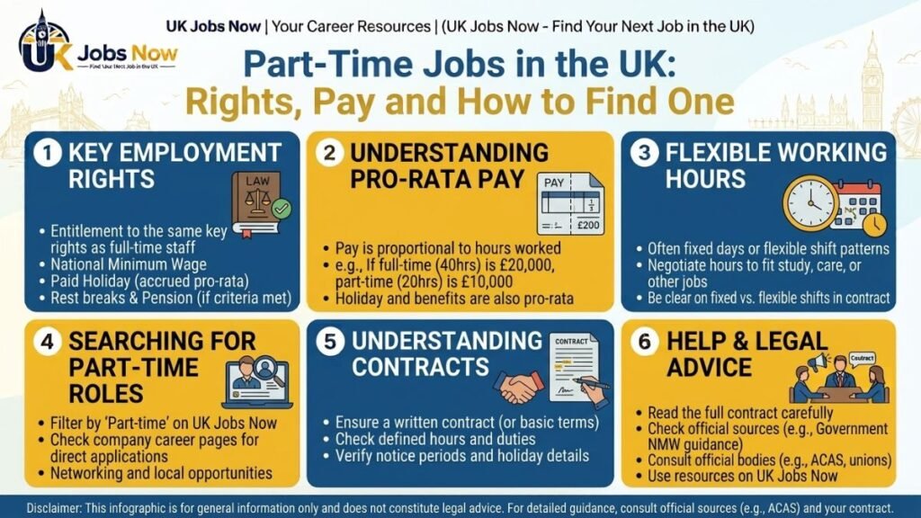 Part-Time Jobs in the UK: Rights, Pay and How to Find One