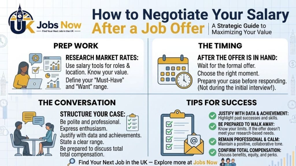How to Negotiate Your Salary After a Job Offer